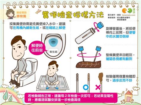 採到大便|用糞便潛血檢查預防腸癌，簡單 8 步驟在家完成採樣